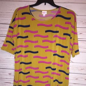 LuLaRoe Womans Irma Multi Color Size Medium